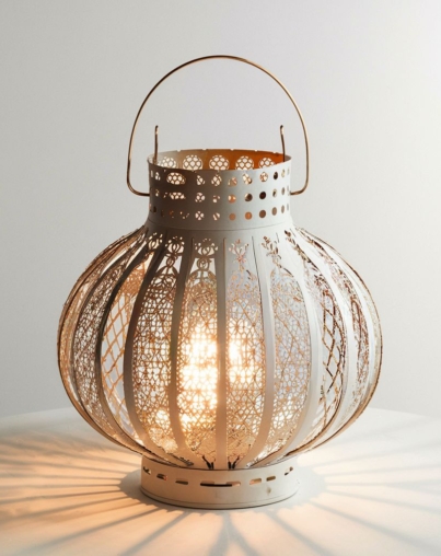 create_luxurious_metal_Lantern_make_sure_only_f